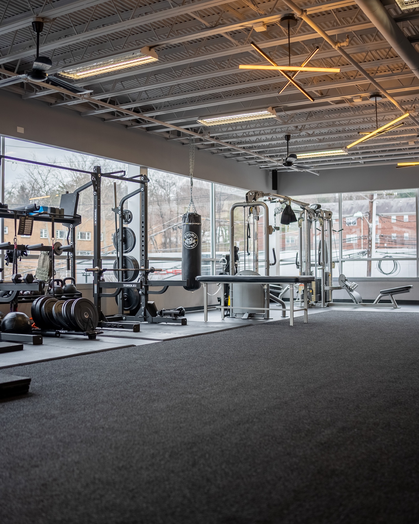 FENIX Englewood — interior of the private training studio